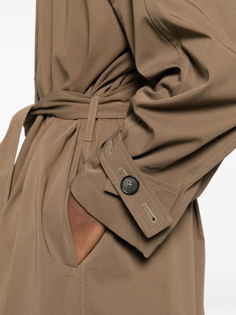 TOTEME belted spring trench coat - Brown