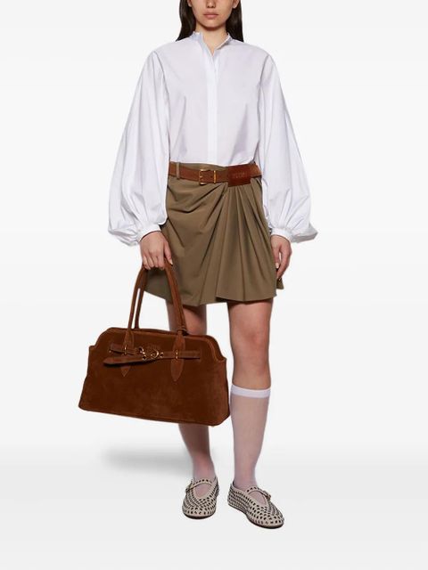 LOEWE logo-embroidered cap - Green