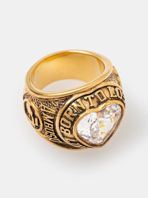 AMBUSH pierścionek srebrny Heart Class Ring - zdjęcie produktu nr 1