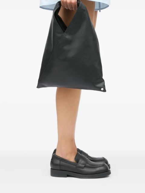 MM6 Maison Margiela Japanese triangular tote bag - Black - zdjęcie produktu nr 2