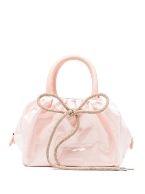 Simone Rocha mini gathered bow tote bag - Pink - zdjęcie produktu nr 1