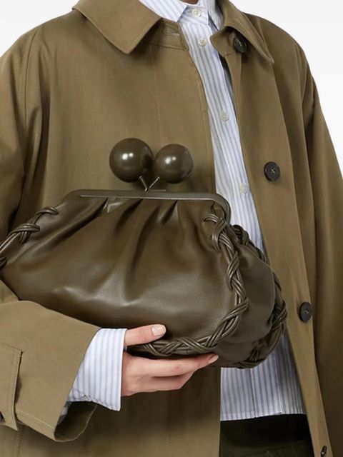 Weekend Max Mara WKAlecito sphere-detail clutch bag - Green - zdjęcie produktu nr 2