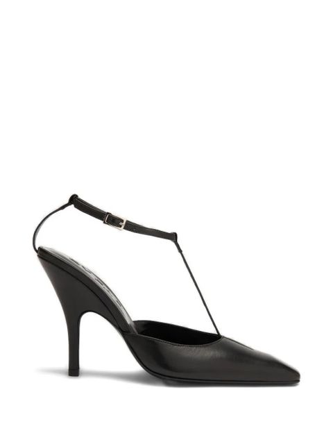 BY FAR Tara square-toe pumps - Black - zdjęcie produktu nr 1
