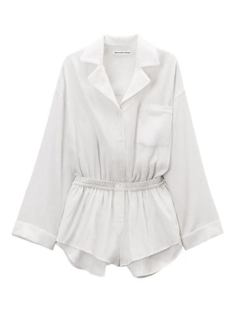 Alexander Wang striped jumpsuit - White - zdjęcie produktu nr 1