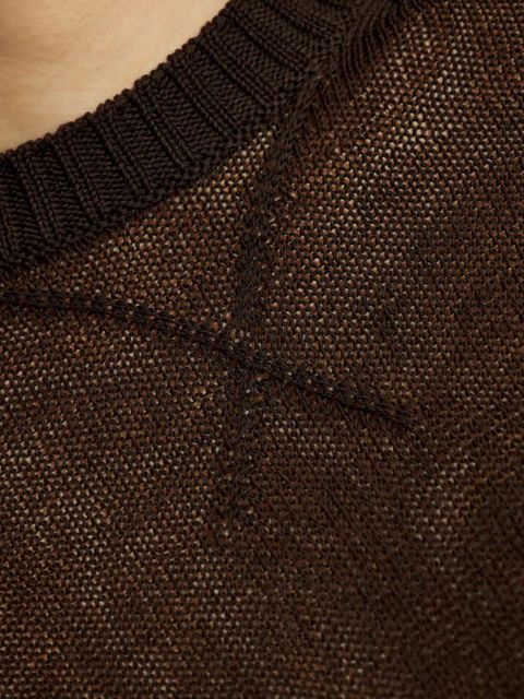 Jil Sander crew-neck T-shirt - Brown