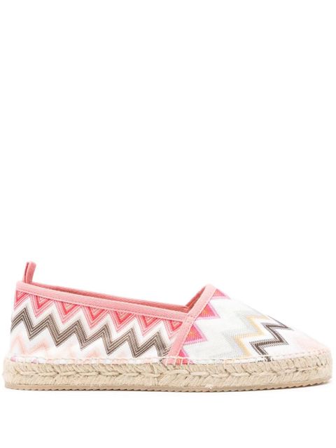 Missoni zigzag-patterned espadrilles - White - zdjęcie produktu nr 1