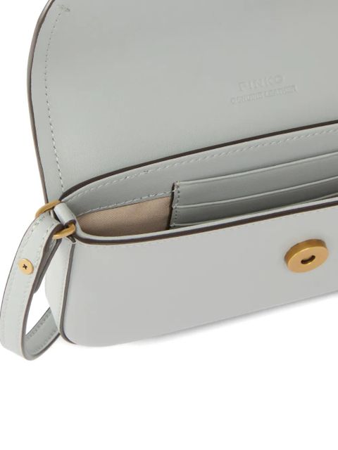 PINKO leather shoulder bag - Grey