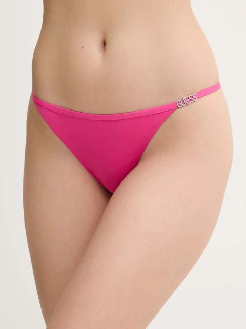 Guess brazyliany kąpielowe kolor różowy E5GO09 MC040