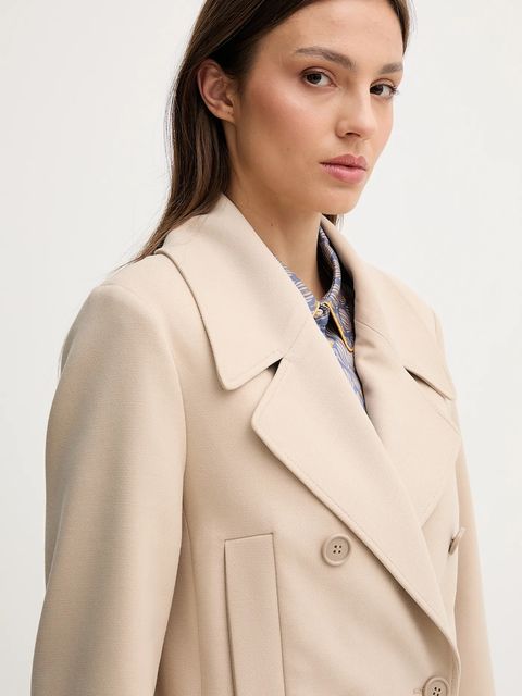 Joop! płaszcz kolor beżowy 30047990