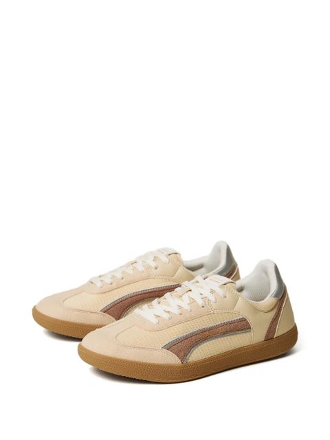 TWINSET lace-up panelled sneakers - Neutrals - zdjęcie produktu nr 2