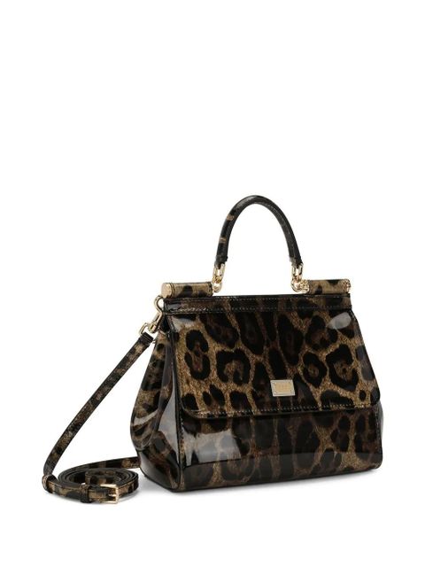 Dolce & Gabbana KIM DOLCE&GABBANA medium Sicily top-handle bag - Brown - zdjęcie produktu nr 2