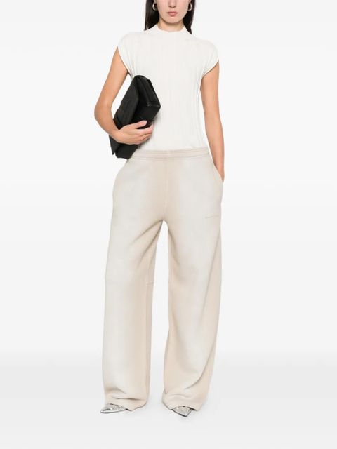 Alexander Wang logo-print track pants - Neutrals - zdjęcie produktu nr 2