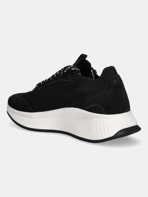 BOSS sneakersy TTNMEVO damskie kolor czarny 50536413