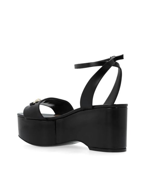 Gucci 80mm Horsebit sandals - Black
