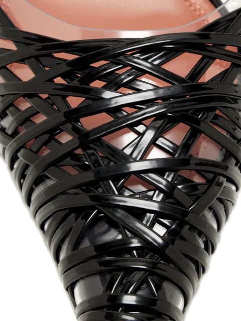 Amina Muaddi Lori pumps - Black