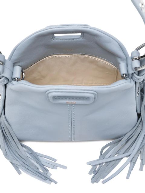 Maje Miss M Micro mini bag - Blue