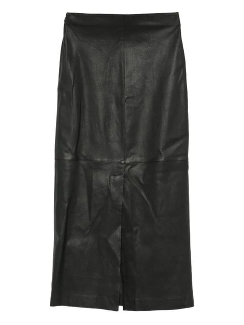 Alysi leather skirt - Black - zdjęcie produktu nr 2