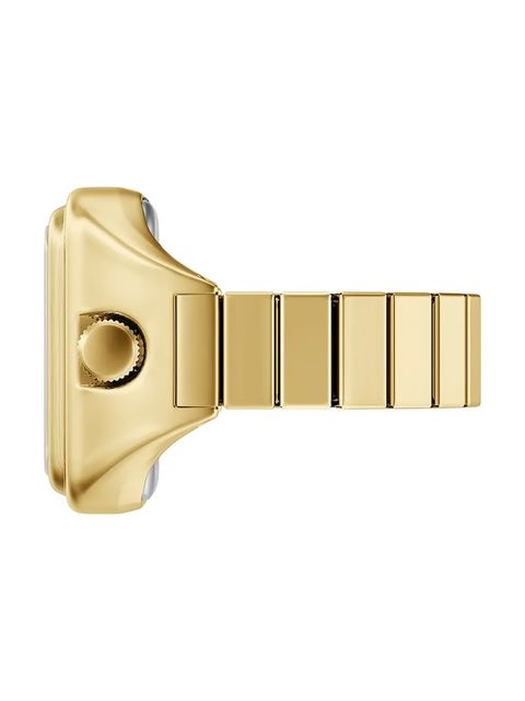 Fossil pierścionek z zegarkiem damski kolor złoty ES5447 - zdjęcie produktu nr 2