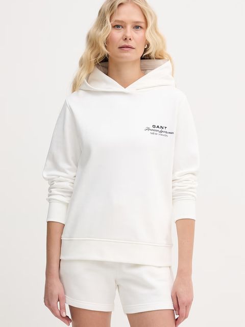 Gant bluza z kapturem damska bawełniana - zdjęcie produktu nr 2