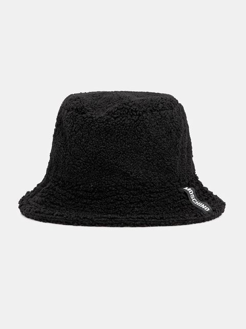 Moschino kapelusz kolor czarny M3317 65442 - zdjęcie produktu nr 1