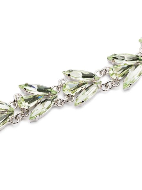 Simone Rocha Crystal Floret necklace - Silver