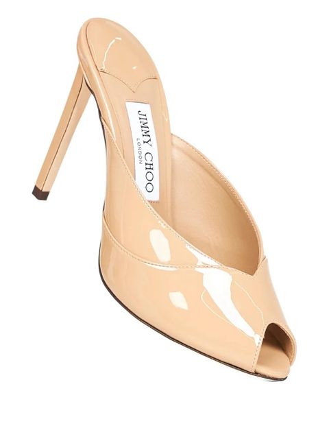 Jimmy Choo 100mm Brigitte Mule heeled sandals - Neutrals - zdjęcie produktu nr 2