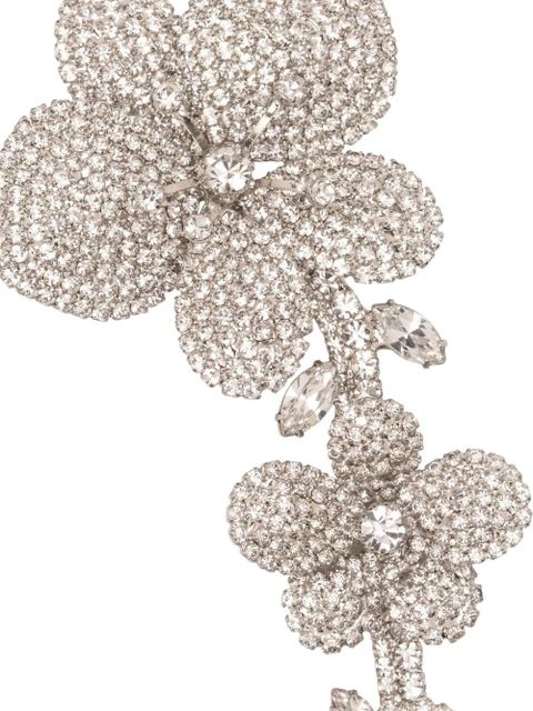 Jennifer Behr Orchid Vine brooch - White - zdjęcie produktu nr 2