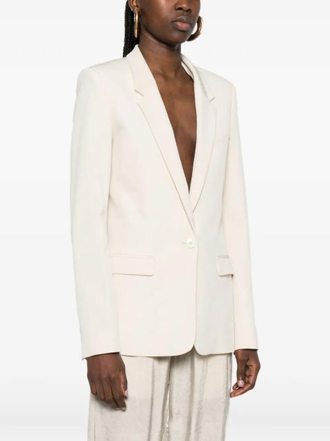 ISABEL MARANT Feray single-breasted blazer - Neutrals