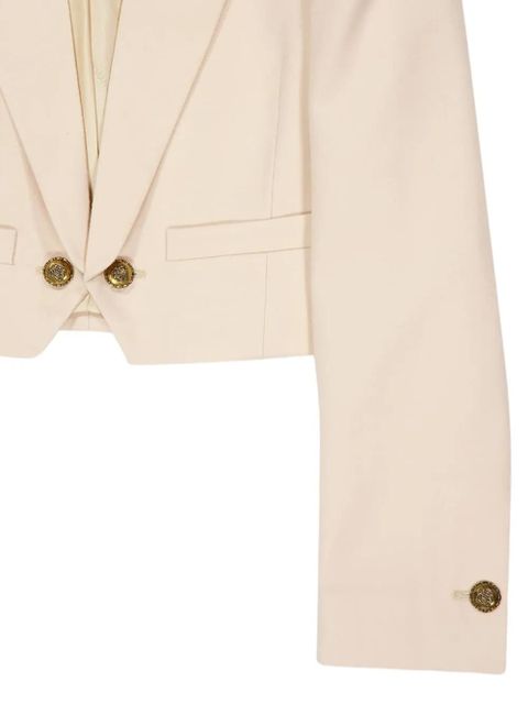 ZIMMERMANN cropped wool blazer - Neutrals
