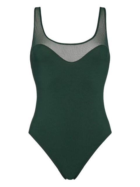 ERES scoop-back one-piece swimsuit - Green - zdjęcie produktu nr 1