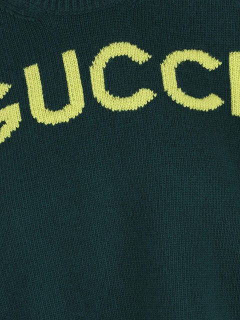 Gucci short-sleeve logo T-shirt - Green
