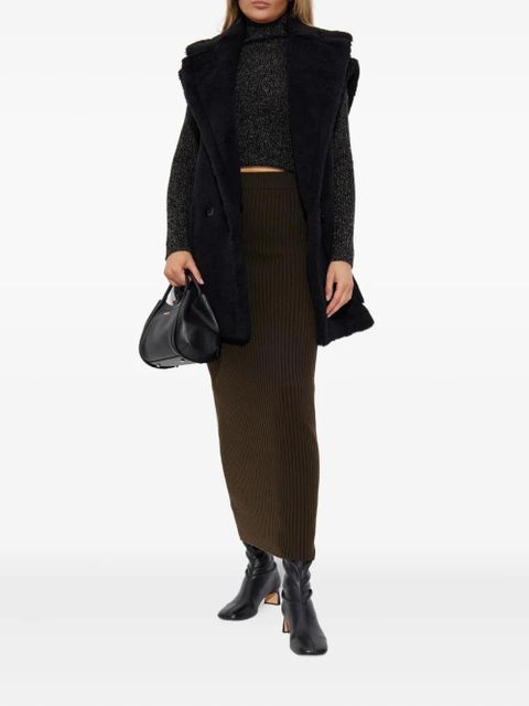 Max Mara Bormida double-breasted coat - Black