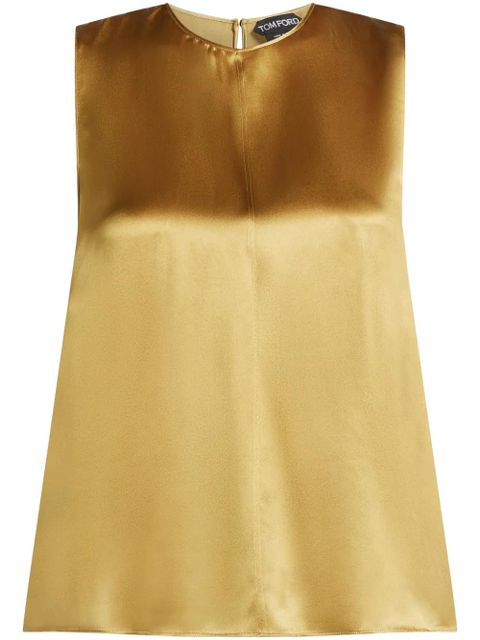 TOM FORD satin blouse - Gold - zdjęcie produktu nr 1