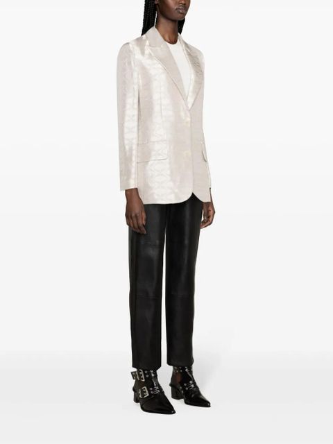 Zadig&Voltaire Vicka jacquard blazer - Neutrals