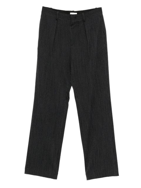 ISABEL MARANT pinstripe pleated trousers - Black - zdjęcie produktu nr 1
