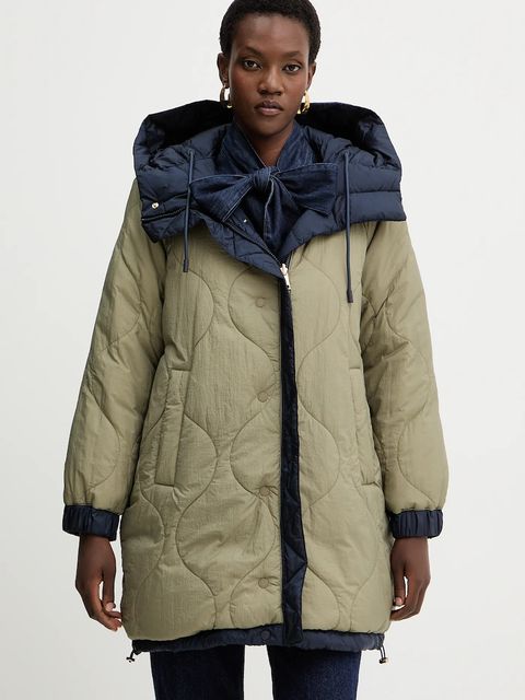 Weekend Max Mara kurtka dwustronna ANFORA kolor granatowy 2525496062600