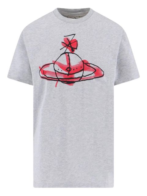 Vivienne Westwood orb-print t-shirt - Grey - zdjęcie produktu nr 1