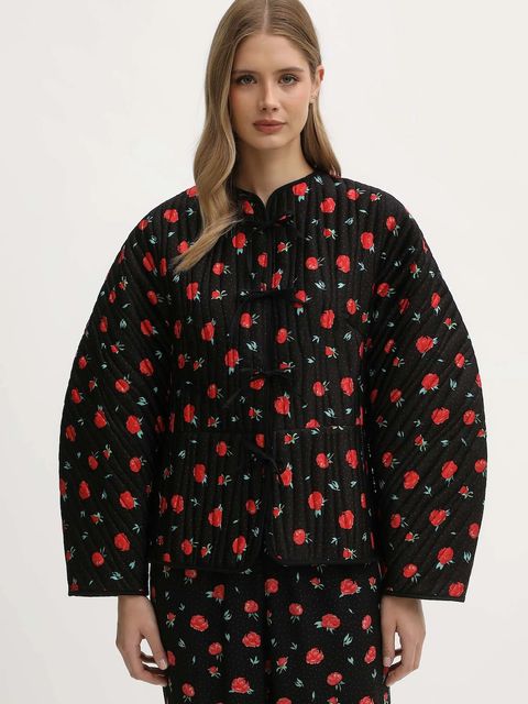 The Sleeper kurtka kolor czarny przejściowa oversize HBJC03F021N - zdjęcie produktu nr 1