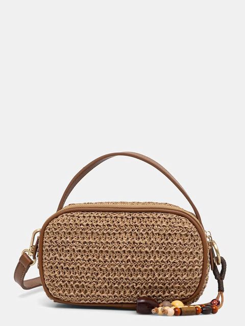 Medicine torebka crossbody damska pleciona - zdjęcie produktu nr 1