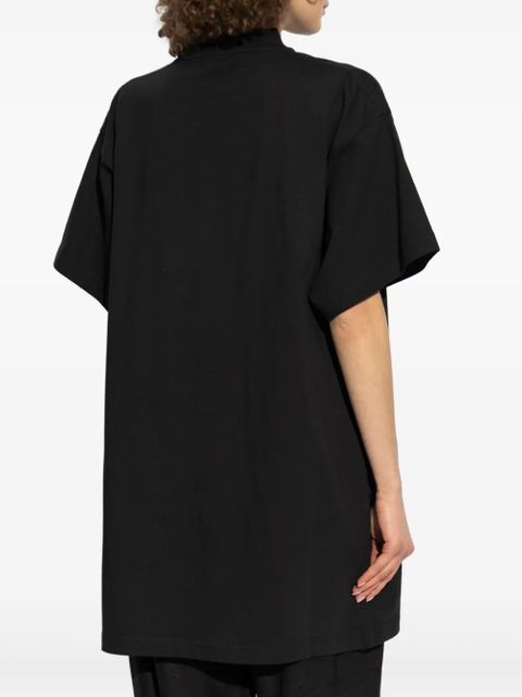 Balenciaga logo-studded T-shirt - Black