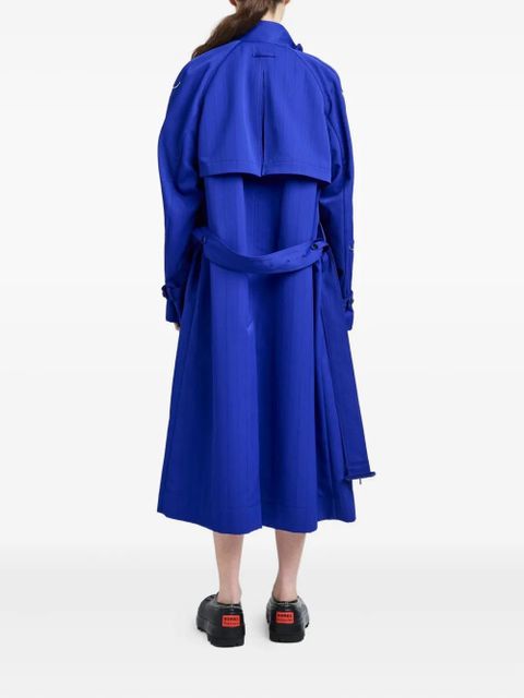 Proenza Schouler Sabina belted coat - Blue