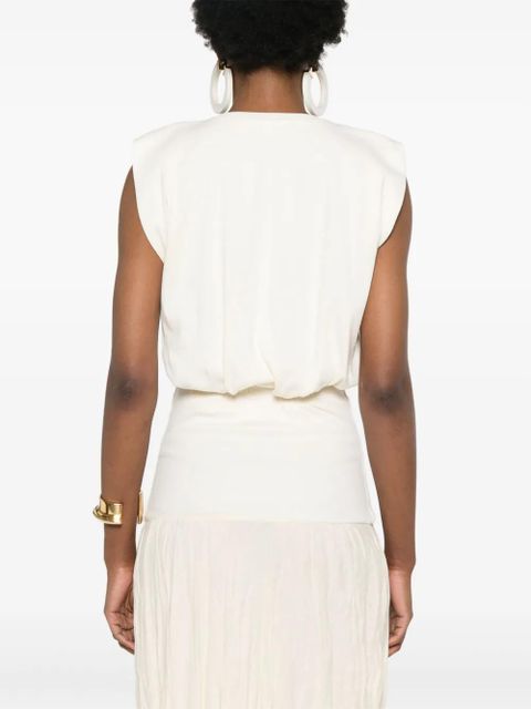 Johanna Ortiz Muraya ribbed tank top - Neutrals