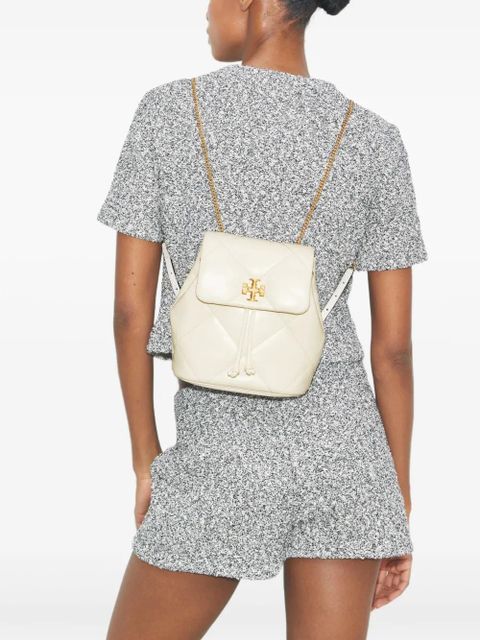 Tory Burch Kira quilted leather backpack - White - zdjęcie produktu nr 2