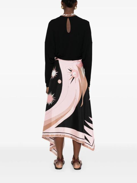 PUCCI Stella print dress - Black