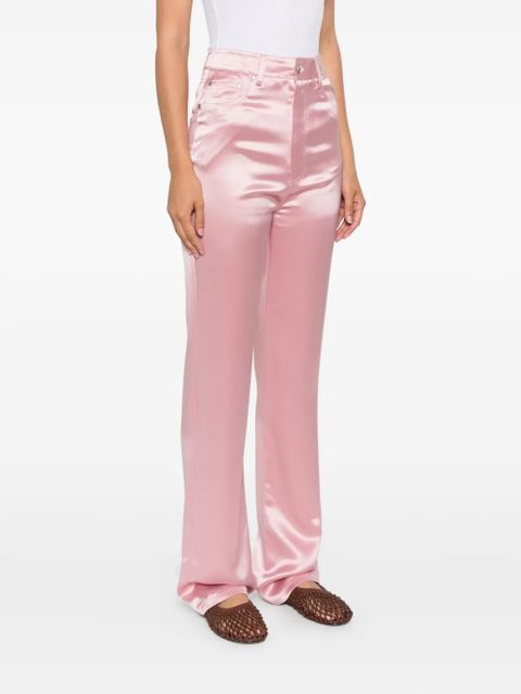 Nanushka Tita five-pocket trousers - Pink