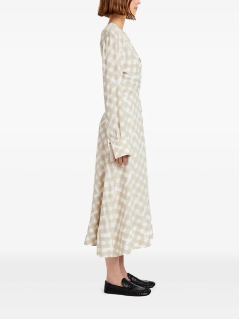 Proenza Schouler Keria midi dress - Neutrals - zdjęcie produktu nr 2