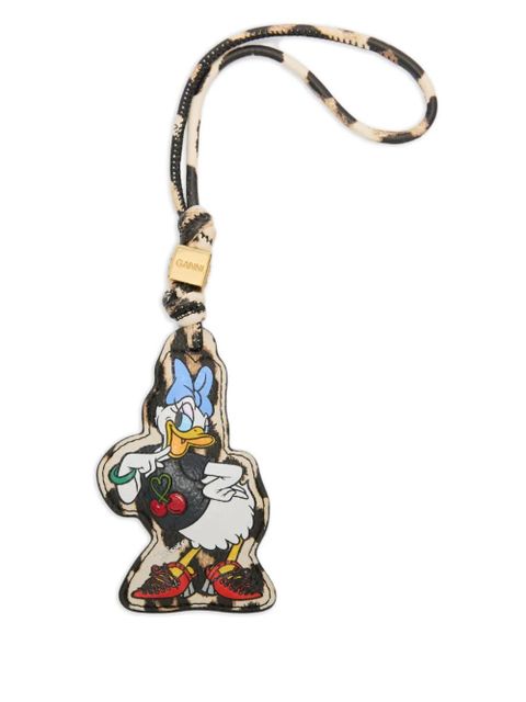 GANNI x Disney animal-print keyring - Brown - zdjęcie produktu nr 1