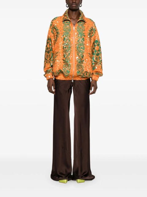 ETRO sequin-embellished bomber jacket - Orange - zdjęcie produktu nr 2