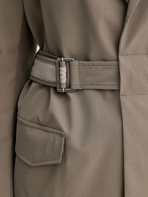 G-Star marynarka kolor zielony jednorzędowa gładka D26946.D909