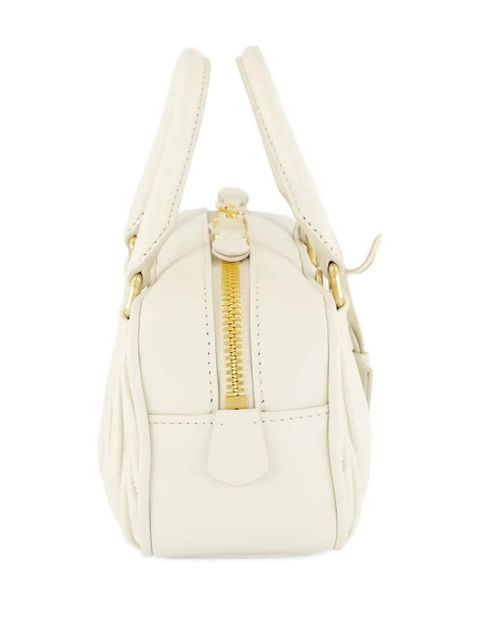 Miu Miu Arcadie leather tote bag - Neutrals